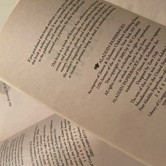 Set of 2 YA Novels Thief & Beanstalk + Warlock Sequel Fantasy Fiction Books - Picture 7 of 8